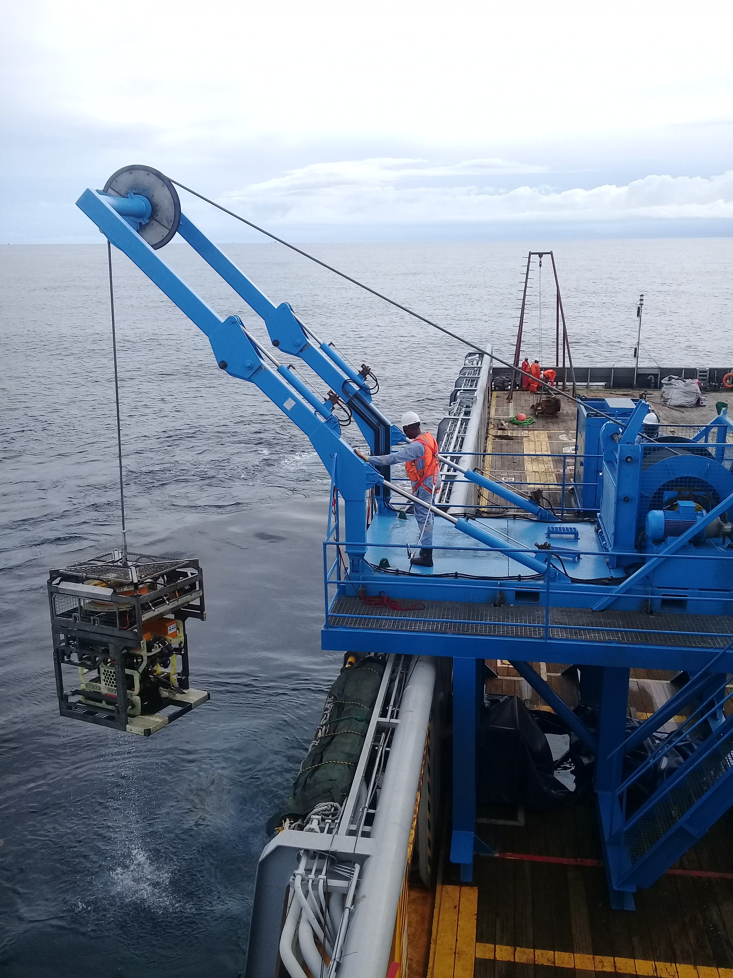 ROV thrusters detail